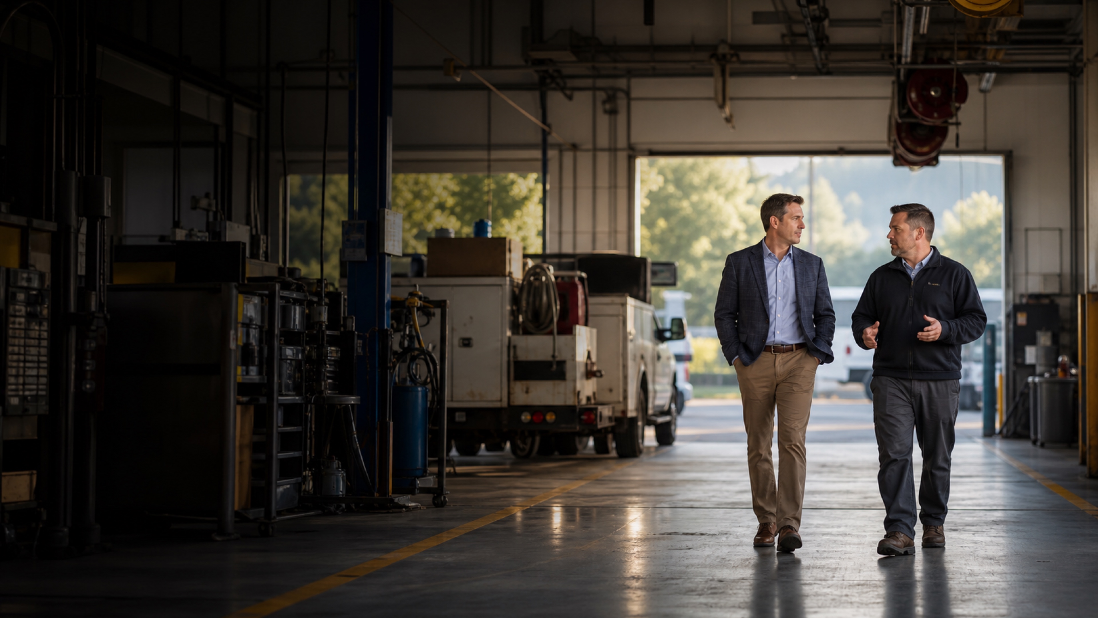 Illustrative professionals inside an established operating business